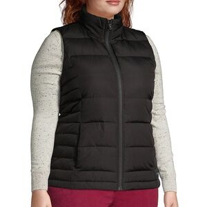 Land’s End Women's Plus Size Down Puffer Vest. 14536